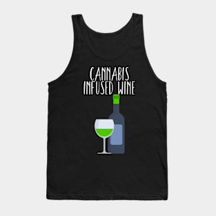 Cannabis infused wine Tank Top